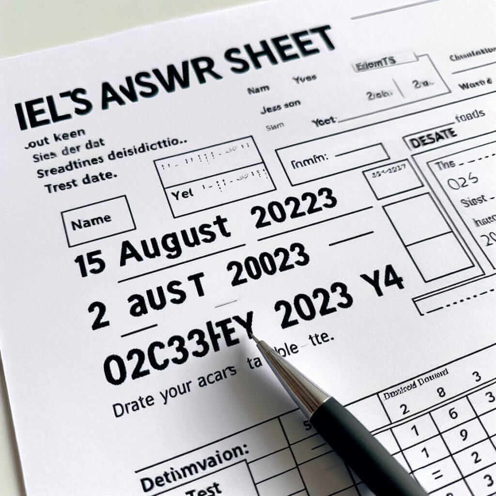 How To Write The Date Correctly On Your IELTS Answer Sheet » IELTS.NET